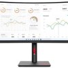 Lenovo ThinkVision T34w-30 Monitor EEK F (A - G) 86.4 cm (34 cal) 3440 x 1440 px 21:9 6 ms DisplayPort, HDMI, USB-C®, US