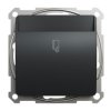 SEDNA DESIGN & ELEMENTS Wyłącznik hotelowy elektroniczny czarny antracyt SDD114121E SCHNEIDER ELECTRIC