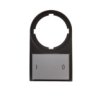 Tabliczka Opisowa 0-I 50X30mm Czarna Prostokątna M22s-St-X89 218147