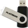 Pendrive USB 2.0 Platinum Twister, 2 GB, czarny, 10 MB/s / 3 MB/s, obracany