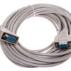 Kabel Przedłużający Rs232 1:1 Typ Dsub9/Dsub9, M/Ż Beżowy 10M Ak-610203-100-E