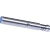 Czujnik indukcyjny M8x1 60 mm zabudowany Sn: 3 10-30VDC PNP NO złącze M8 3-PINowy IP67 mosiądz chromowany IB080176