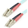 StarTech.com A50FBLCLC1 1m (3ft) LC/UPC to LC/UPC OM3 Multimode Fiber Optic Cab