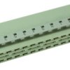 Female connector, type D, 32 pole, pitch 5.08 mm, crimp connection, straight, 09045323213