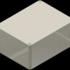 Aluminum die cast enclosure, (L x W x H) 114.3 x 88.9 x 54.9 mm, silver, IP54, AL 6.0
