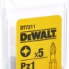 Bity PZ1 Dewalt 5szt DT7211-QZ CB-76075