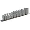 Teng M3814 Socket Clip Rail TX-E Set of 10 3/8in & 1/4in Drive