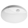 Oprawa plafoniera LED z czujnikiem ruchu LOGOS 16W 1200lm 4000K IP44 biała LD-LOG16W-LED GTV