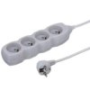 Przedluzacz 4-gniazdowy, 5m szary, 3x1,0mm OWY / 28117