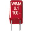 Kondensator foliowy MKS 2.2 µF Wima MKS2C042201K00KSSD-1 63 V/DC 20 % Wymiary siatki 5 mm (D x S x W) 7.2 x 7.2 x 13 mm