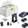 Wiertarko-wkrętarka akumulatorowa Festool CXS 18 C 3,0-Set 576884 18 V 3.00 Ah zaw. akumulator, zaw. ładowarkę