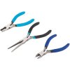 BlueSpot Tools 8512 Soft Grip Mini Plier Set, 3 Piece