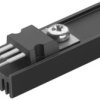 Extruded heatsink, (L x W x H) 15 x 12.6 x 6.5 mm, 38.5 K/W, black anodized, 10022741