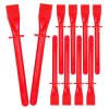 10x Aplikator do Kleju 11,5cm Plastikowy - Mini Rakla Miękka Szpatułka