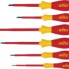 Zestaw wkrętaków SoftFinish electric płaski Phillips 6-cz. 00833 WIHA