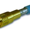 MMCX plug 50 Ω, RG-405, Belden 1671A, solder connection, straight, 262112