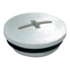 Wiska 10064635 EVSG-ORD 16 Lt Grey Plastic Blind Plug with O-Ring