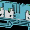 2935580000 Feed-through terminal block S3C SNAP IN, 6 mm², blue