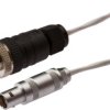 Kabel połączeniowy, 10 m, żeński (gniazdo) 2-PINowy prosty, M12 męski (złącze) prosty, VKA06F41