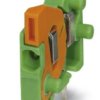 PCB terminal, 1 pole, pitch 2.54 mm, AWG 26-20, 6 A, spring-clamp connection, green, 1791826