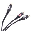 Przejście RCA/RCA 1WT 2GN 25cm kabl.