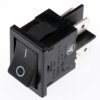 Przełącznik kołyskowy Wł.-wył. Nie 10 A DPST Czarny IP40 Arcolectric (Bulgin) Ltd
