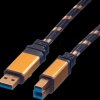 11.02.8903 USB 3.0 cable, USB-A to USB-B connector, 3.0 m