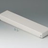 Cover, L, flat, closed, ABS, (W x H x D) 268 x 24 x 62 mm, white, B4030417