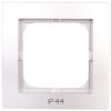 As Ramka Pojedyncza Do Łączników Ip44 Srebro Rh-1G/18