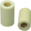 Round spacer sleeve, without thread, M3, 8 mm, ceramic, KER 6-3.2X08