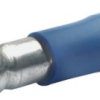 Round plug, Ø 5 mm, L 22 mm, insulated, straight, blue, 1.5-2.5 mm², AWG 16-14, 1030