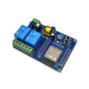 Zasilacz AC220V moduł przekaźnika 2 kanałowego ESP32 Wi-Fi bluetooth,Płytka rozwoju drugorzędnego ESP32