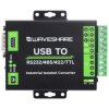 Konwerter przemysłowy USB na RS232 RS482 RS422 TTL Waveshare izolowany