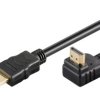 Kabel HDMI 1.4 HDMI wtyk,HDMI wtyk 90 5m czarny 31919
