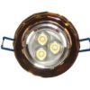 Downlight Led Power Tauri Brown 3*1W Biały Dzienny