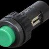 1.10.107.011/0507 Button, NO, 24 V, 0.1 A, Ø 9.1 mm, green