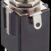 1505 01 Jack panel socket, 6.35 mm, stereo, 3-pin