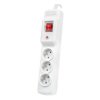 LISTWA ZASILAJĄCA ARMAC MULTI M3 1.5M 3X 230V PL SZARA M3/15/SZ