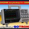 DSO4204B oscyloskop cyfrowy czterokanałowy 200MHz