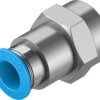 Złączka pneumatyczna G 3/8 żeńskie Wciskane 10 mm Festo Adapter gwintowany prosty