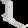 18450 Headphone holder, adjustable, desk mounting, silver