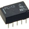 PRZEKAZNIK 12V 2A/250V DPDT PL-12
