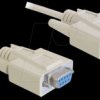 82979 Cable serial, SUB-D 9, 10 m, plug/jack