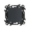 Przycisk pojedynczy zwierny Simon 24 grafitowy mat