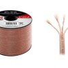 Przewód głośnikowy OFC 4 x 1,50mm rolka 100m