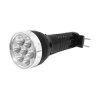 Latarka ręczna 7LED TS-1120 Czar 230V z akum.czarna TS-1120