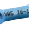 Butt connector kit with heat shrink insulation, 1.5-2.5 mm², AWG 16 to 14, blue, 37 mm, 22C466