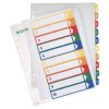 Leitz 12930000 Index A4 Oversized 1-10 Polypropylene Multicolour 10 Dividers
