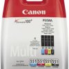Tusz Canon CLI-551 Multipack, cyjan, magenta, żółty, czarny fotograficzny, oryginalny