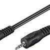 Kabel przejściowy audio AUX, 3,5 mm na 2,5 mm stereo - Długość kabla 2 m